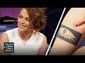 KRISTEN STEWART Took the Tattoo Plunge - YouTube