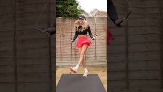 Jailhouse Rock🕺 that exit though 👀 #jumprope #elvis #tricks #skipping