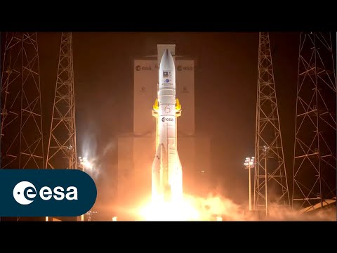Galileo L14 liftoff on Ariane 6