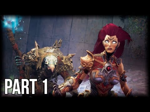 Darksiders III - 100% Walkthrough Part 1 [PS4 Pro] – Intro (Armageddon: Reckoning)