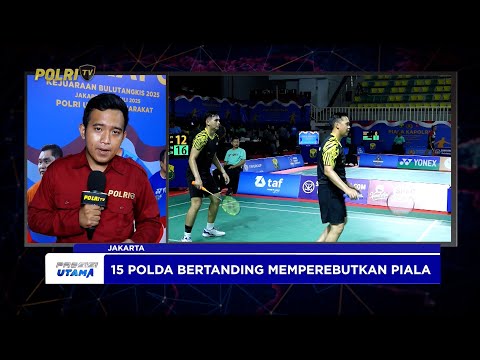 KEJUARAN BULU TANGKIS KAPOLRI CUP 2025 HARI KE-3