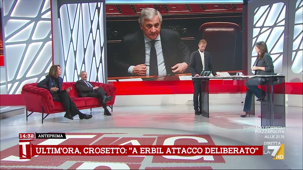 Erbil, Alessandra Sardoni: "Non siamo in guerra ma i nostri soldati sono un bersaglio"