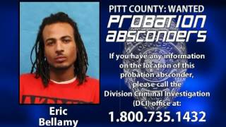 Pitt County Wanted: Probation Absconders