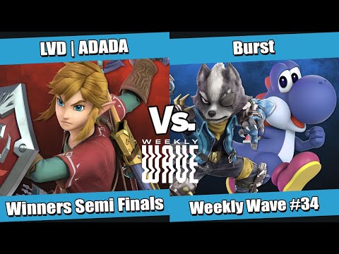 Weekly Wave #34 Winners Semi Finals - LVD | ADADA (Link) vs Burst (Yoshi, Wolf)