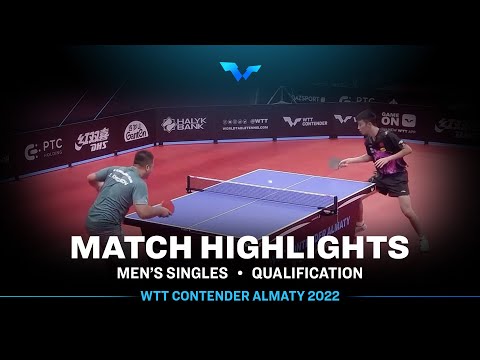 Elmurod Kholikov vs Chen Yuanyu | MS | WTT Contender Almaty 2022 (Qual)