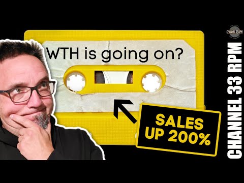 The shocking rise of cassette tapes?