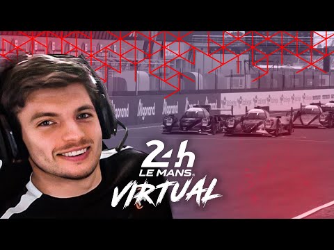 Max Verstappen 24 Hours of Le Mans Virtual Race Start