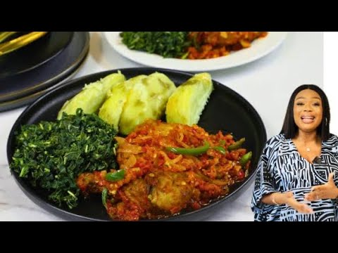 COOK MY NIGERIAN DINNER WITH ME. SWEET POTATOES AND CHICKEN  | DINNER RECIPE
