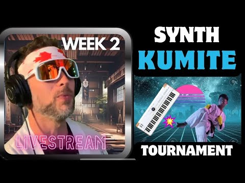 SAMURAI LIVE!! SYNTH KUMITE RADIO ROUND #2 LISTENING PARTY LIVESTREAM | THAT SYNTH SHOW LIVE #013