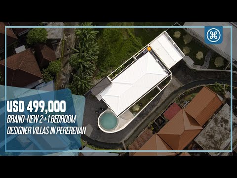 Brand-new 2 +1 Bedroom Designer Villa in Canggu Pererenan, Bali