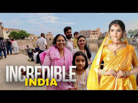 INDIA Walking Tour 2025 🇮🇳 EXPLORE Vrindavan, Haridwar, Rishikesh & New Delhi in 7 Minutes!