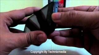 Steps To Remove HTC Explorer Back Cover To Insert Battery and SIM
