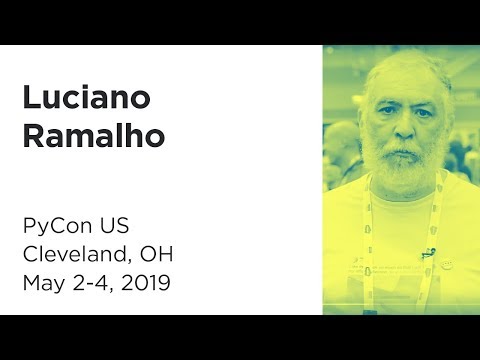 Luciano Ramalho at PyCon 2019