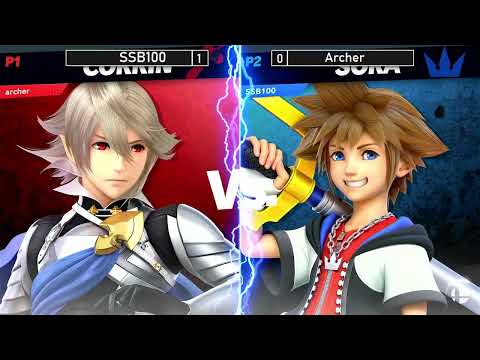 BH | Archer (Yoshi/Corrin) vs SSB100 (Sora) | The Smash @ Bar-K VIII