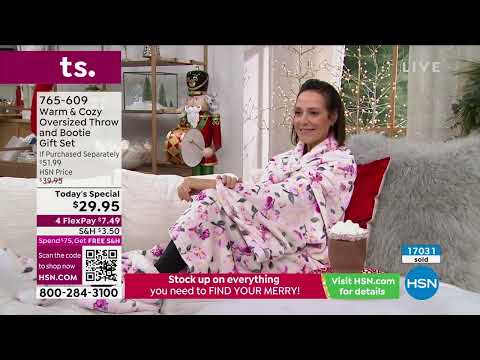 HSN | Warm & Cozy Gifts 11.14.2022 - 12 PM