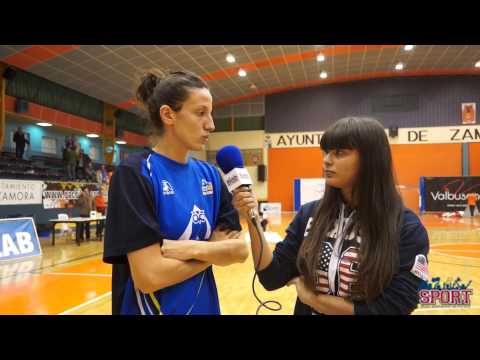 Protagonistas de Avenida después del partido ante CB Zamarat