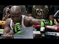 FLOYD MAYWEATHER IN CRAZY SHAPE FOR CONOR MCGREGOR! SHOWS UNREAL STAMINA AFTER 2 HOUR WORKOUT