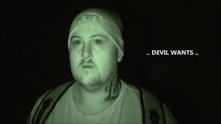 Ghost Attacks Ghost Hunter Caught on Tape at Scary Haunted Church