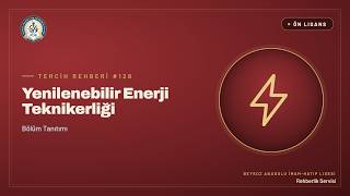Yenilenebilir Enerji Teknikerliği Ne İş Yapar? Kimler İçin Uygun? (YÖK