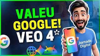 🚨URGENTE! Google LIBEROU Nova IA de Vídeos que DESTRÓI TODAS? QUALIDADE ABSURDA (Omni Flash)