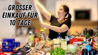 10 Tages Großeinkauf || Foodhaul für 2 Personen