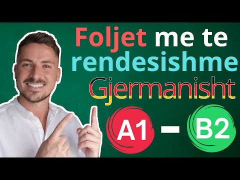 Foljet me te rendesishme Goethe A1 - B2