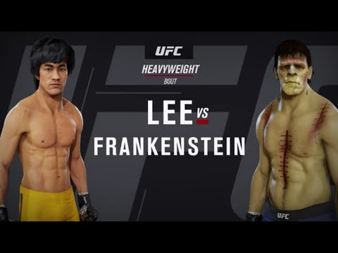 Bruce Lee vs Frankenstein's Monster (EA Sports UFC 3)
