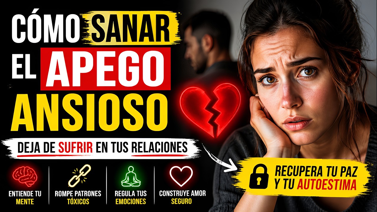 Cómo SANAR el APEGO ANSIOSO Deja de sufrir en tus relaciones