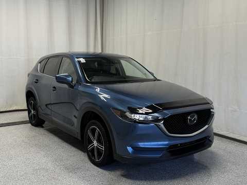 2021 Mazda CX-5 GS AWD in Blue for sale at Park Mazda in Sherwood Park, AB
