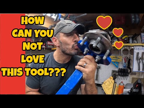 How To Remove Wheel Bearings & Hubs the EEEEAAZZZZYYY Way!!!
