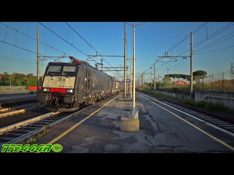 E189.987 ISC+E483.060 GTS di rimando sul TCS Milano Smst-Nola.Int in transito a Torricola+ICN797