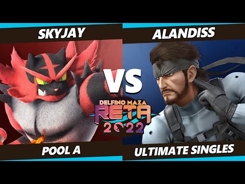 RETA 2022 - AlanDiss (Snake) Vs. Skyjay (Incineroar) SSBU Ultimate Tournament