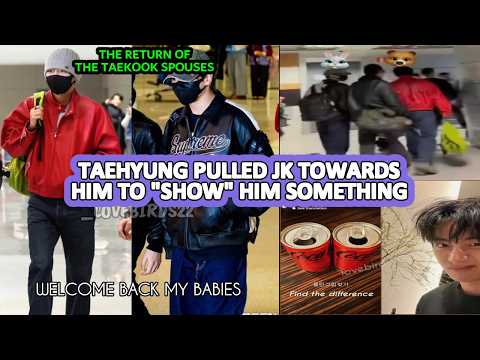JK’s HUG at the AIRPORT 😱 Does anyone STILL DOUBT that TAEKOOK is MARRIED? 💍