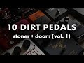 10 Fuzz/Distortion Pedals Stoner + Doom Comparison Vol. 1 [EHX, Boss, ProCo, Behringer etc]