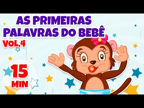 As Primeiras Palavras do Bebê Vol. 4 - Giramille 15 min | Desenho Animado Musical
