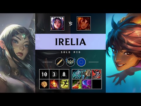 Irelia Mid vs Taliyah - EUW Challenger Patch 25.14