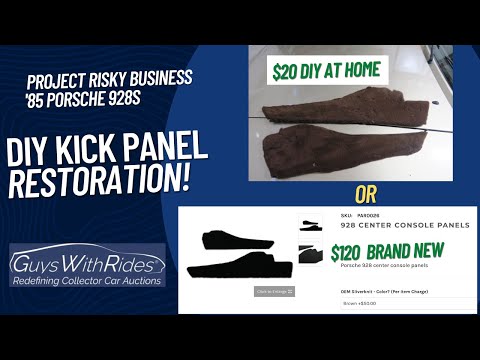 Thumbnail for How To Restore Porsche 928 Center Console Kick Panels by Porsche 928