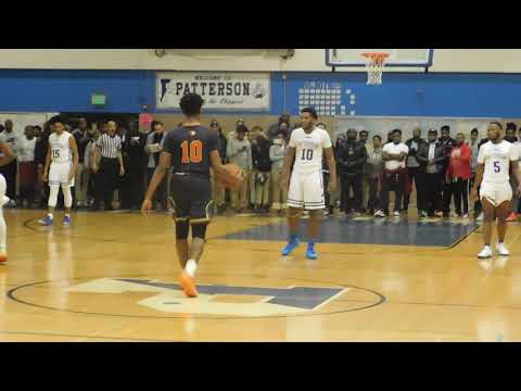 Mungo free thorw/Ali jumper Poly/Patterson boys basketball 01/15/19