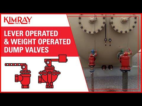 Lever and Weight Operated Dump Valves Kimray Product Overview Series