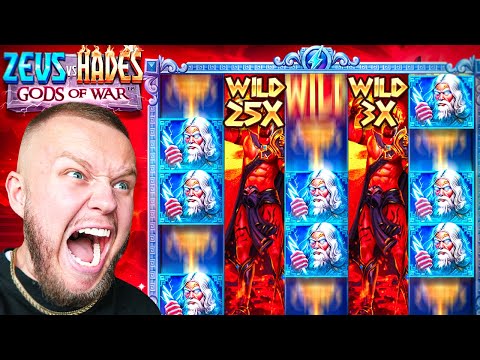 ZEUS VS HADES IS SO GOOD! (Big Slot Win!?)