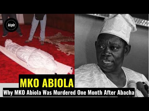 Why Chief MKO Abiola was Murdered One Month After Abacha