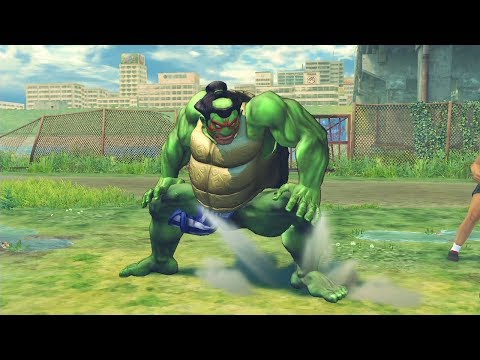 Super Street Fighter IV Arcade Edition 2012 | Juri vs E  Honda | FT5 Hardest Difficulty |