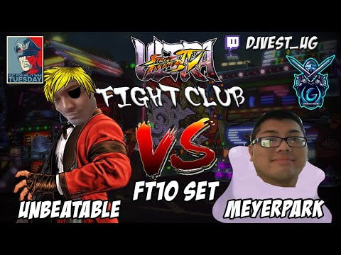 USF4 Fight Club - UNBEATABLE VS MeyerPark FT10 Set
