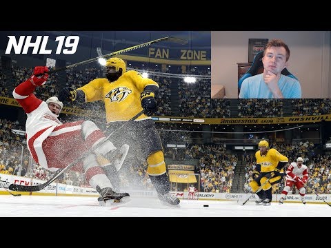 NHL 19 NEW HITTING AND PHYSICS FEATURES EXPLAINED