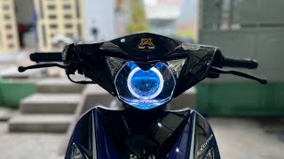 Exciter 2006 2010 Đầu Nhỏ Độ Bi 70w Đẹp Không Cưỡng Lại Được