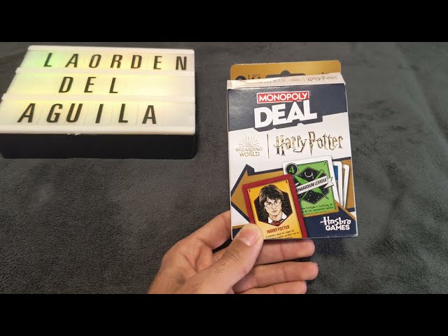 Vídeo relacionado con Juego de Cartas Monopoly Deal: Harry Potter - Versión en español