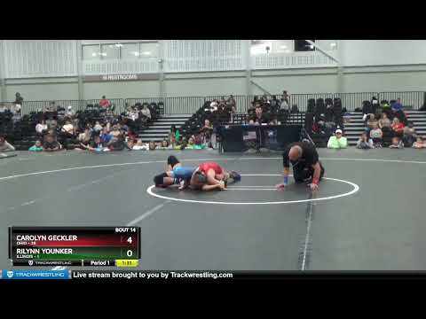 97 Lbs Round 4 (8 Team) - Carolyn Geckler, Ohio Vs Rilynn Younker, Illinois Fed5
