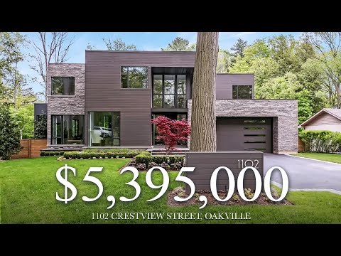 $5,395,000 - Superior Custom Build on Premium Lot - 1102 Crestview Street, Oakville