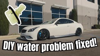 Water getting inside the G37 ( PROBLEM SOLVED )
