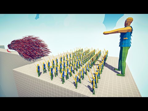 100x ROBLOX NOOB + GIANT vs EVERY GOD - Totally Accurate Battle Simulator TABS